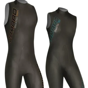 Direktkauf Camaro Blacktec Skin Shorty Speed Swim Shorty Triathlon Neoprenanzug - Größe XS (46) - Geschlecht Herren Wassersporteuropa