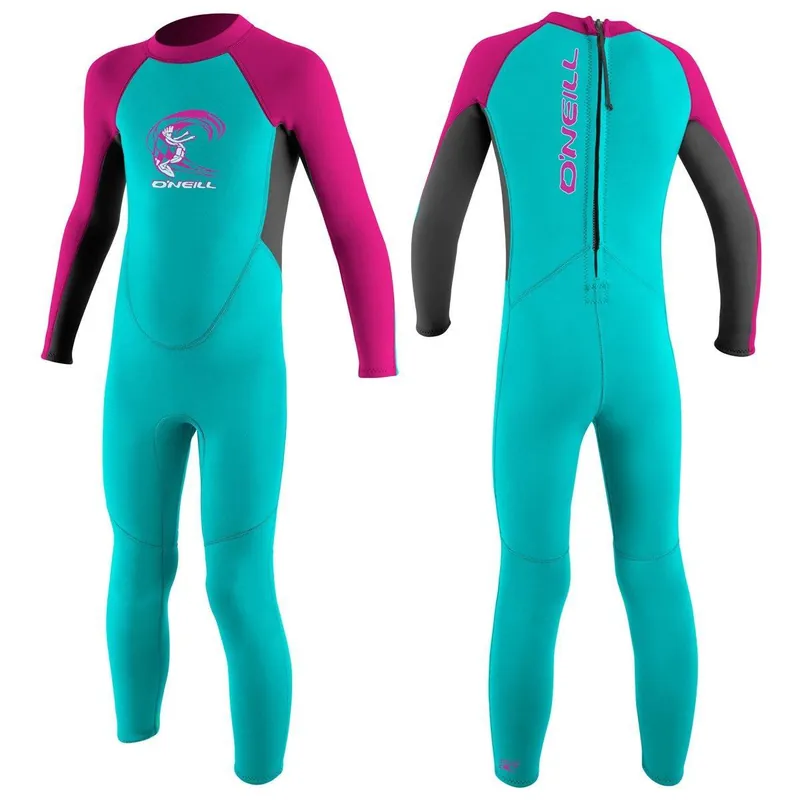 O‘Neill FullSuit Toddler Reactor Kinder Neoprenanzug Schwimmanzug light Aqua - Groesse 6 (124-132) Wassersporteuropa Bestpreis