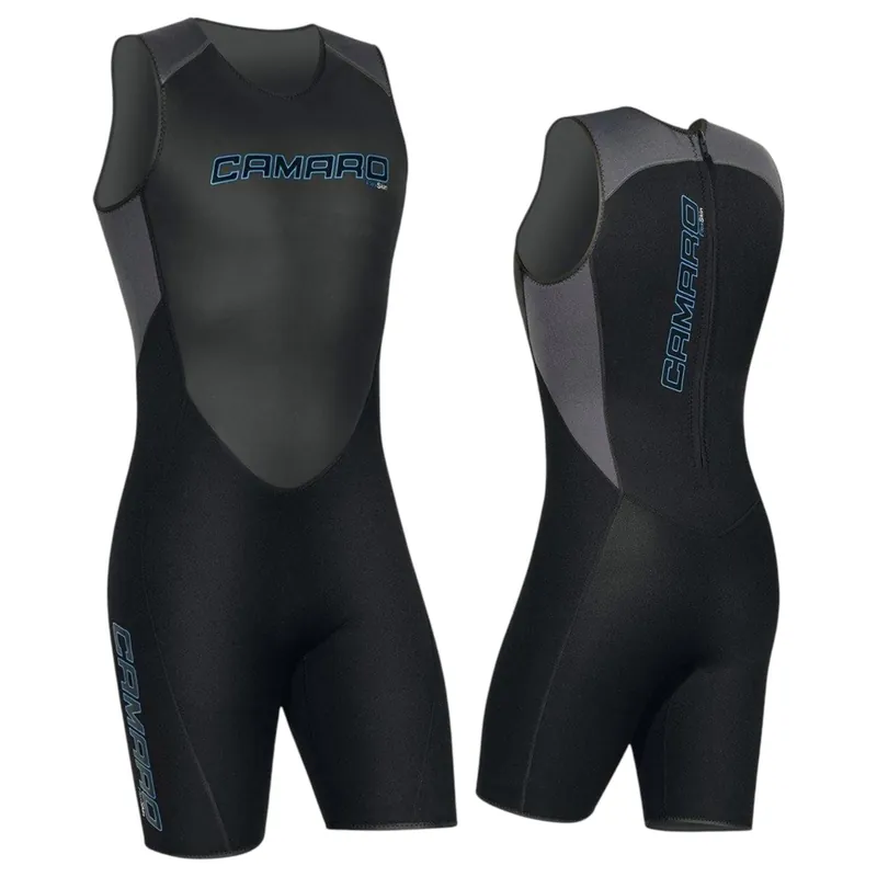 CAMARO Bermuda Flex Skin Herren Neopren Shorty Neoprenanzug - Groesse 46 (XS) Wassersporteuropa Beliebt