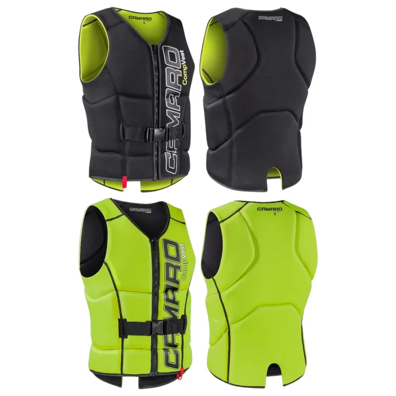 Camaro Comp Slasher Neopren Prallschutz Weste Wakeboard Kite Wasserski bis 6XL Impact Guard Wassersporteuropa Sonderaktion