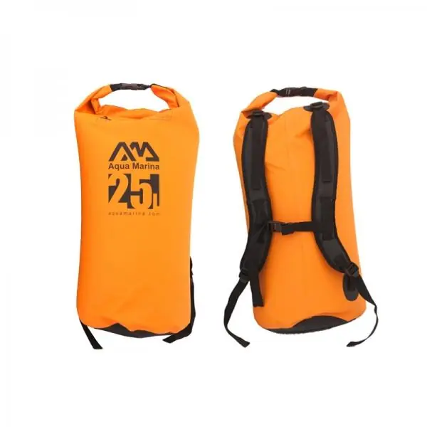 Top-Preis Aqua Marina Wasserdichter Rucksack Tasche Packsack Seesack Drybag Beutel Kayak - Farbe ORANGE Wassersporteuropa