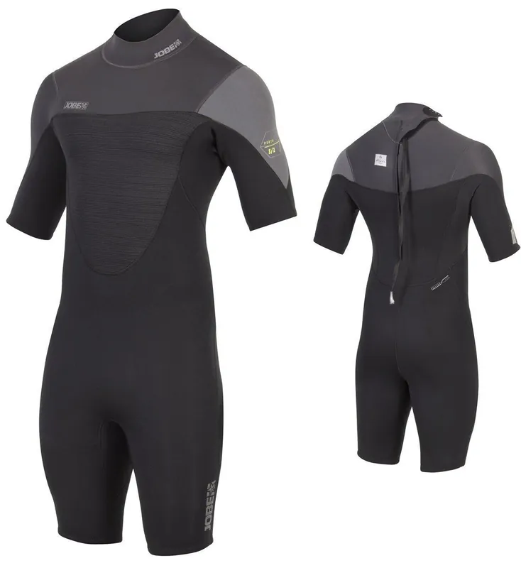Sale Jobe PERTH Shorty 3/2mm Neoprenanzug Neopren Wetsuit Kiten Surf Anzug grey - Groesse L (52) Wassersporteuropa