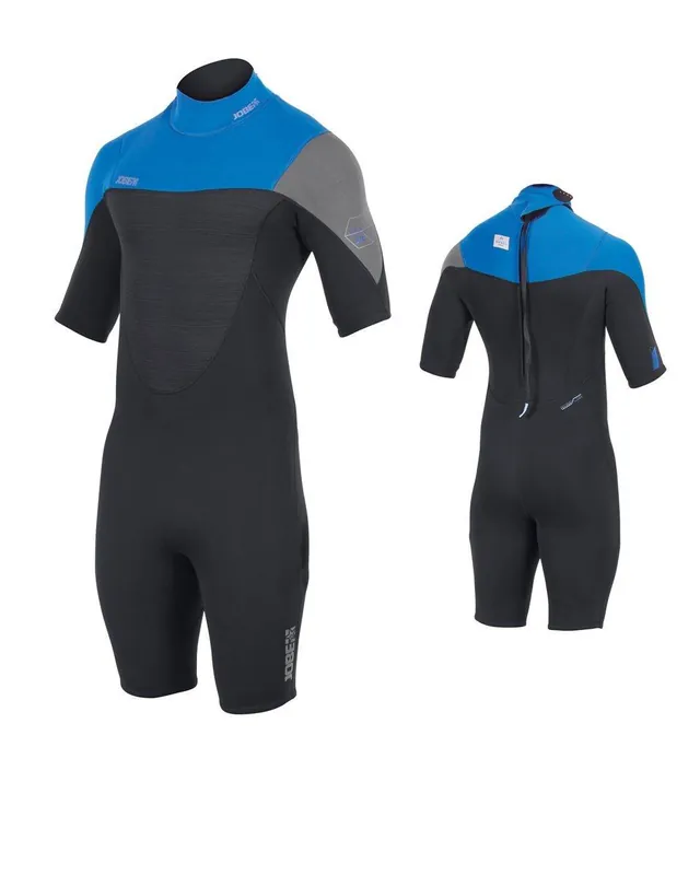 Jobe PERTH Shorty 3/2mm Neoprenanzug Neopren Wetsuit Kiten Surf Anzug blue - Größe XL (54) Wassersporteuropa Sichere Zahlung