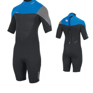 Ausverkauf Jobe PERTH Shorty 3/2mm Neoprenanzug Neopren Wetsuit Kiten Surf Anzug blue - Größe 3XL (58) Wassersporteuropa