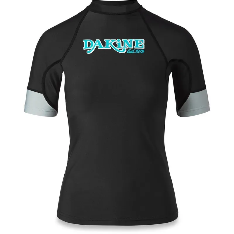 Dakine FLOW Damen Lycra Rash Guard Surfshirt Badeshirt Strandshirt Shirt UV Shirt - Größe L (40) Wassersporteuropa Letzte Chance