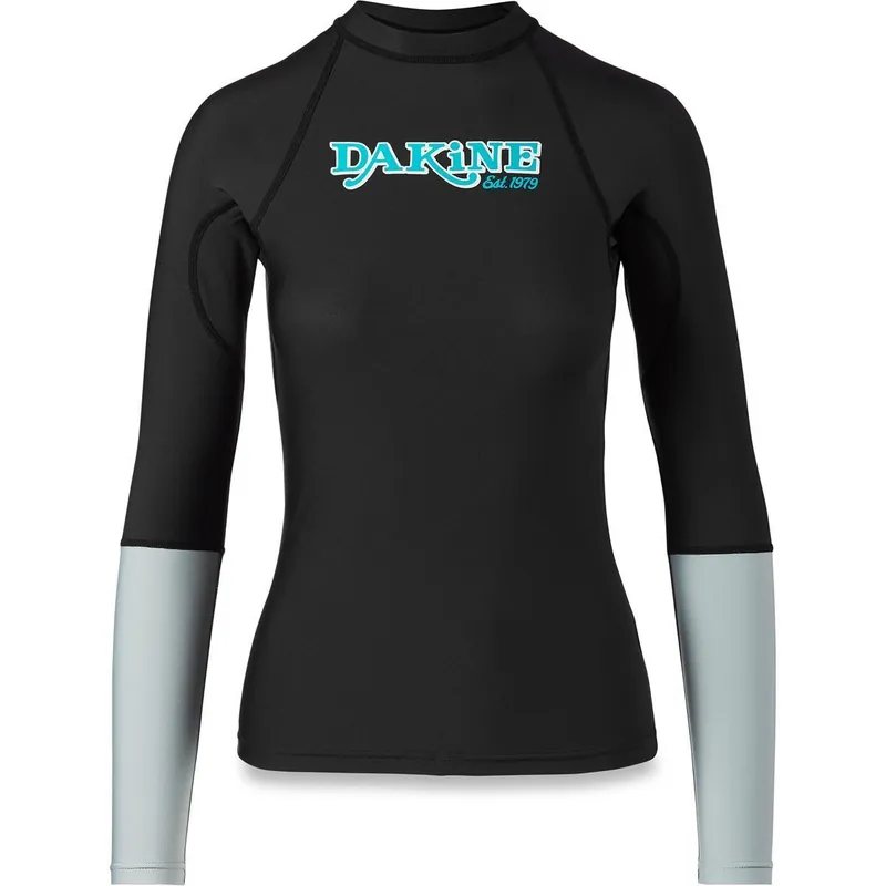 Dakine FLOW Damen Lycra Rash Guard Surfshirt Longsleeve 2018 - Größe XL (42) Wassersporteuropa Nur Heute