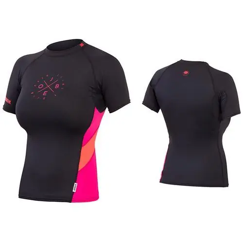 Beliebt Jobe Damen Rash Guard Lycra Rashguard Badeshirt Surfshirt UV Shirt Black - Größe S (36) Wassersporteuropa