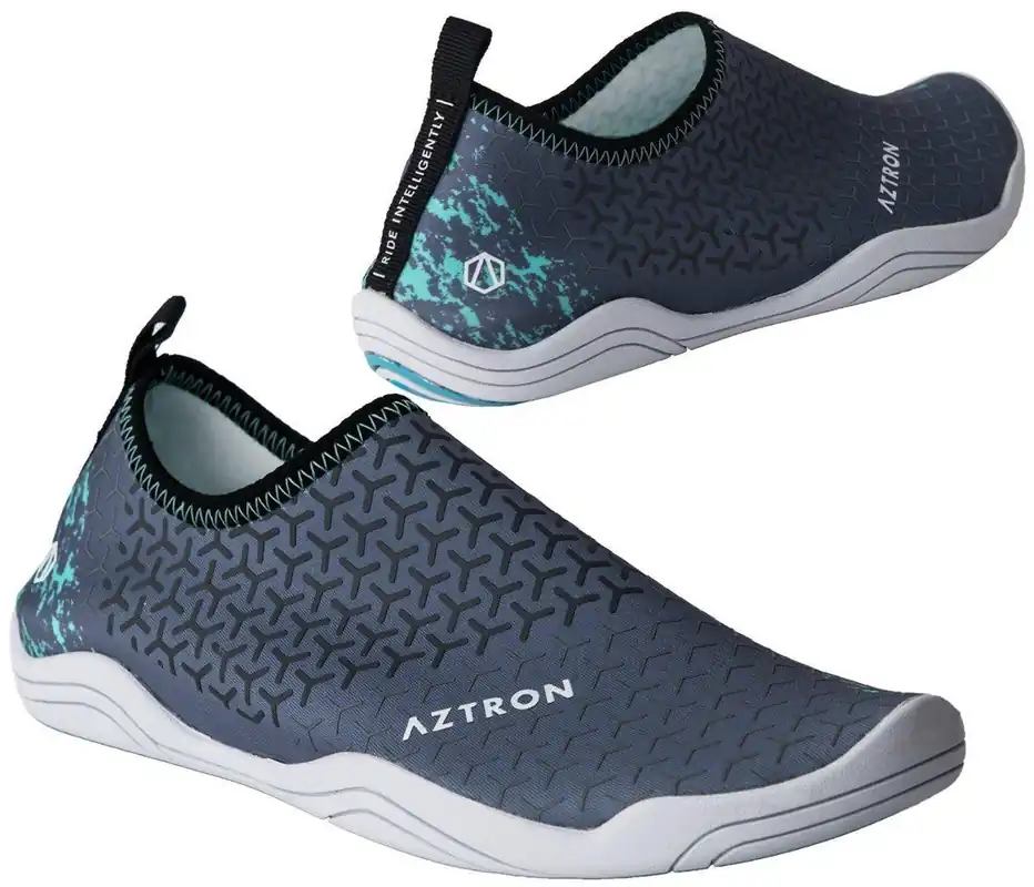 Preisreduziert AZTRON GEMINI-II Aqua Shoes Badeschuhe Surfschuhe Wasserschuhe Neoprenschuhe Neopren grey - Groesse 38-39 Wassersporteuropa