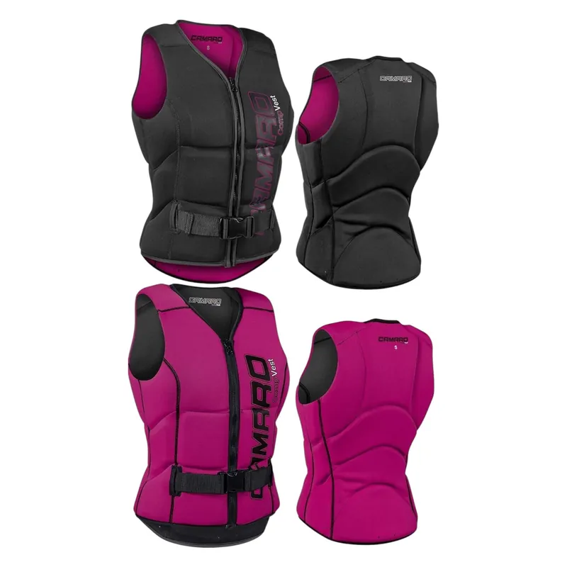 Sofort Bestellen Camaro Damen Comp Slasher Neopren Prallschutz Weste Wakeboard Kite Wasserski Impact Guard Wassersporteuropa