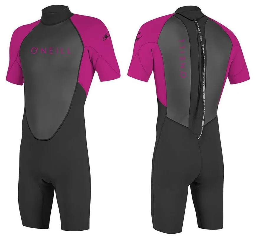 O‘NEILL Youth REACTOR II Shorty Kinder Neoprenanzug super Stretch Neopren - Größe 16 (163-170) - Farbe PINK Wassersporteuropa Rabatt