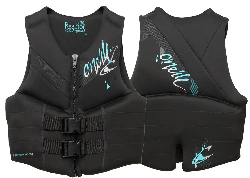 O‘Neill Wms Damen REACTOR 50N ISO Neopren Vest Neoprenweste Weste Prallschutzwe - Groesse 8 (165-170) Wassersporteuropa Ausverkauf