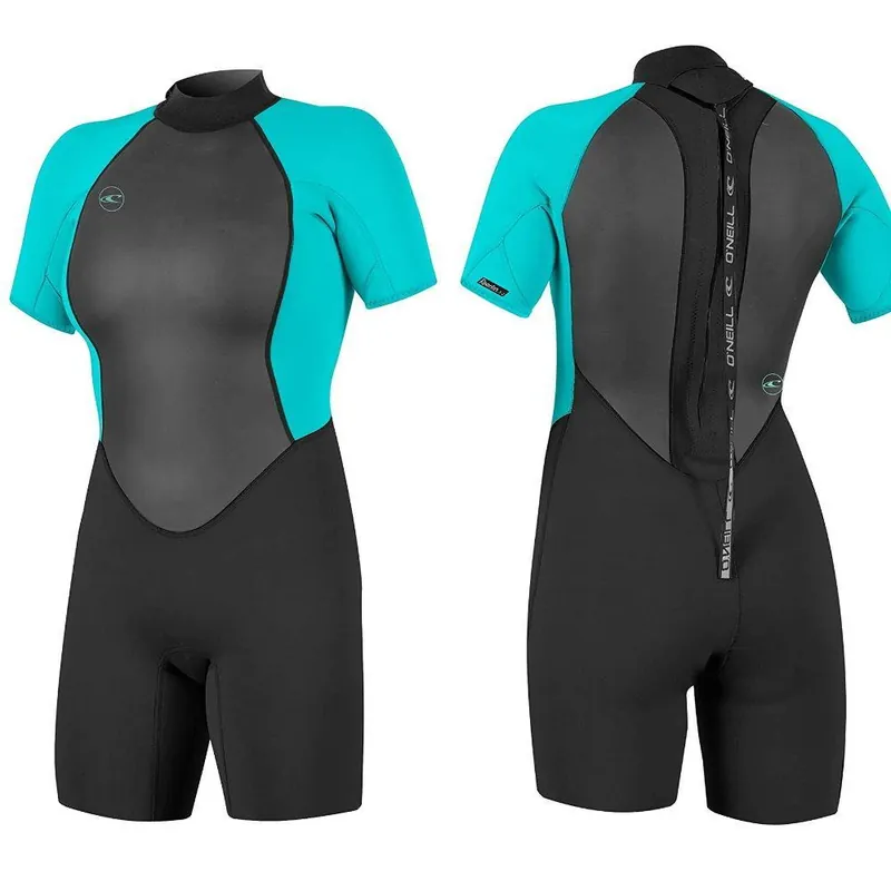 Abverkauf O‘NEILL REACTOR II Damen Shorty Spring Neoprenanzug super Stretch Neopren Neoprene Suit Wassersporteuropa