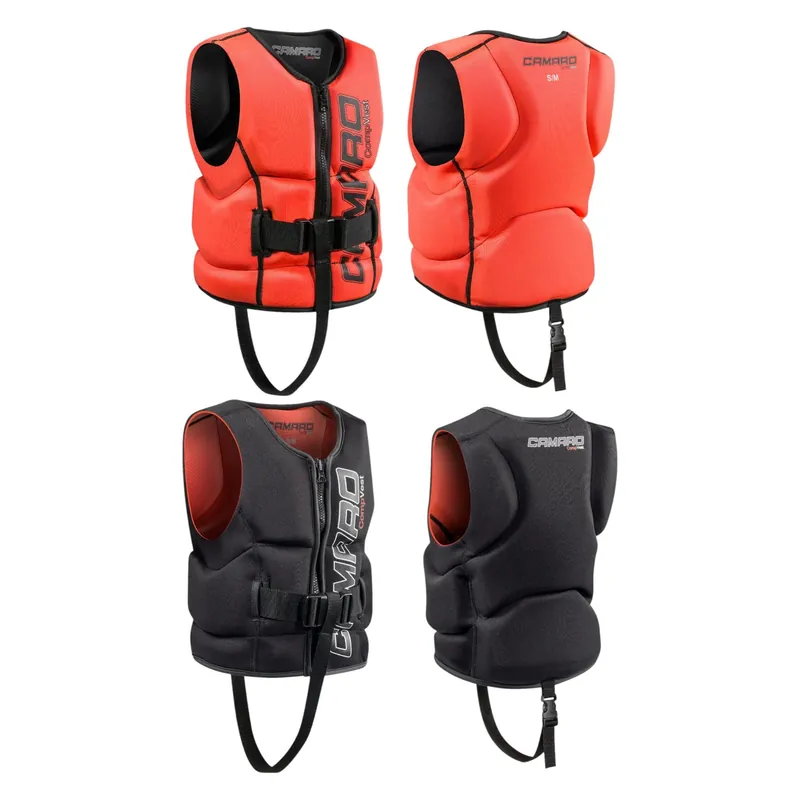 Sofort Bestellen Camaro Comp Vest Kinder Neopren Wende Neopren Prallschutz Auftriebweste bis 50kg Body Shield - Groesse L/XL (140-3 bis 69cm) Wassersporteuropa