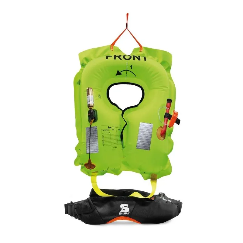 Secumar Free 100 Rettungsweste-Schwimmkörper aufblasbares Rettungsmittel Wasser Wassersporteuropa Knallerangebot