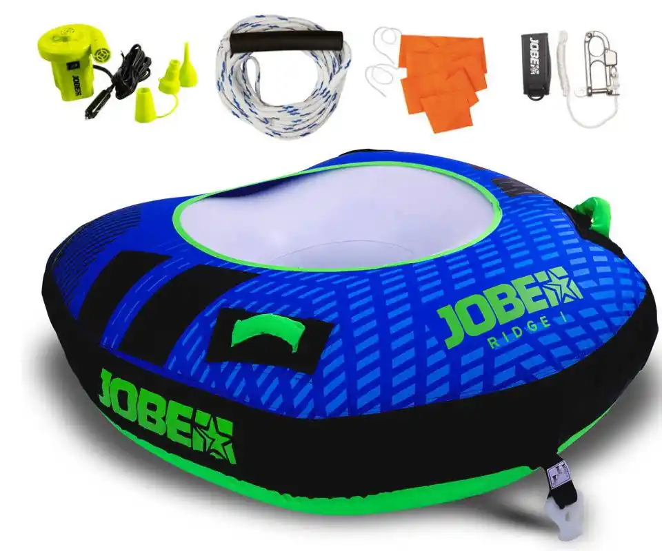 JOBE RIDGE PACKAGE Tube 1 Person Towable Wasserreifen Wasserring 130x130x44cm Wassersporteuropa Highlight