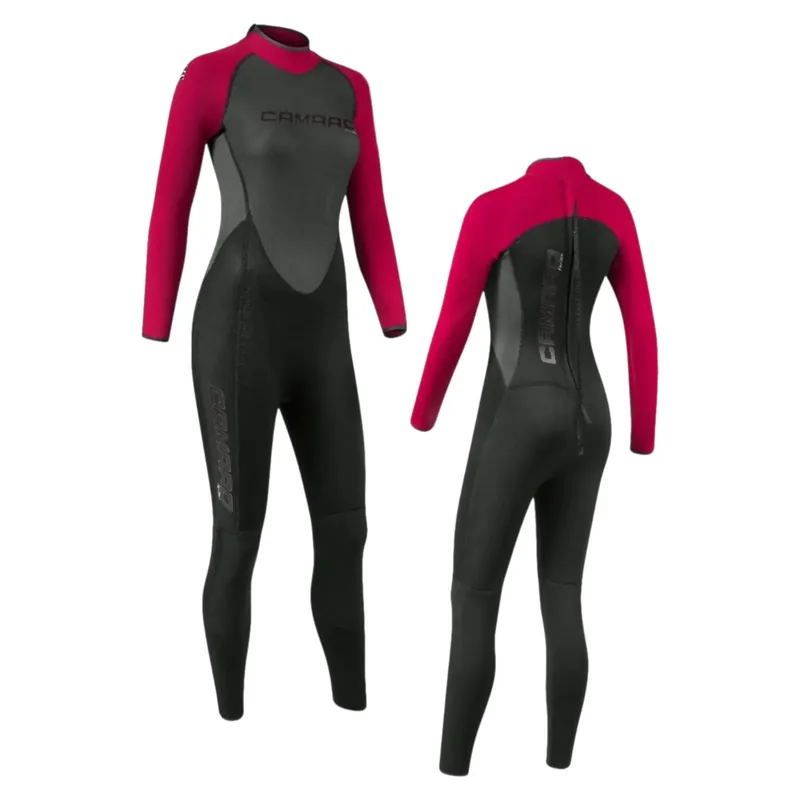 CAMARO Flex Skin Damen Fullsuit Ultraflex Neoprene super Stretch Neoprenanzug - Größe 38 (S) Wassersporteuropa Ausverkauf