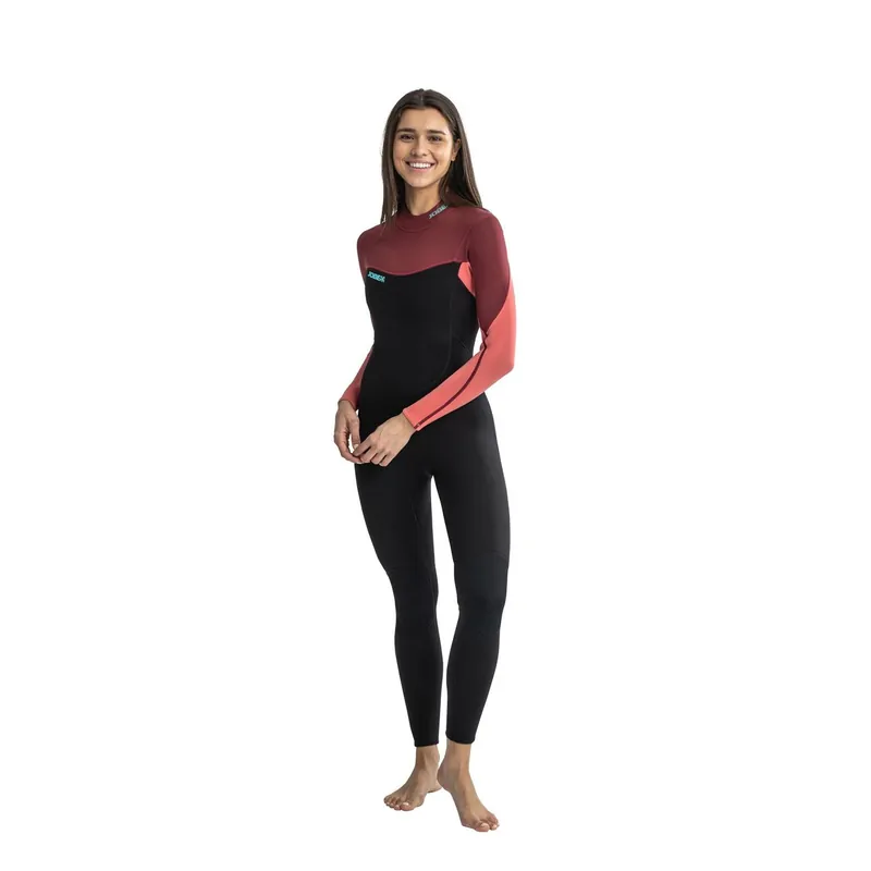 Preiswert Jobe Sofia 3/2mm FullSuit Wetsuit Damen Rose Pink Neoprenanzug Kiten Surfen - Groesse XL (42) Wassersporteuropa