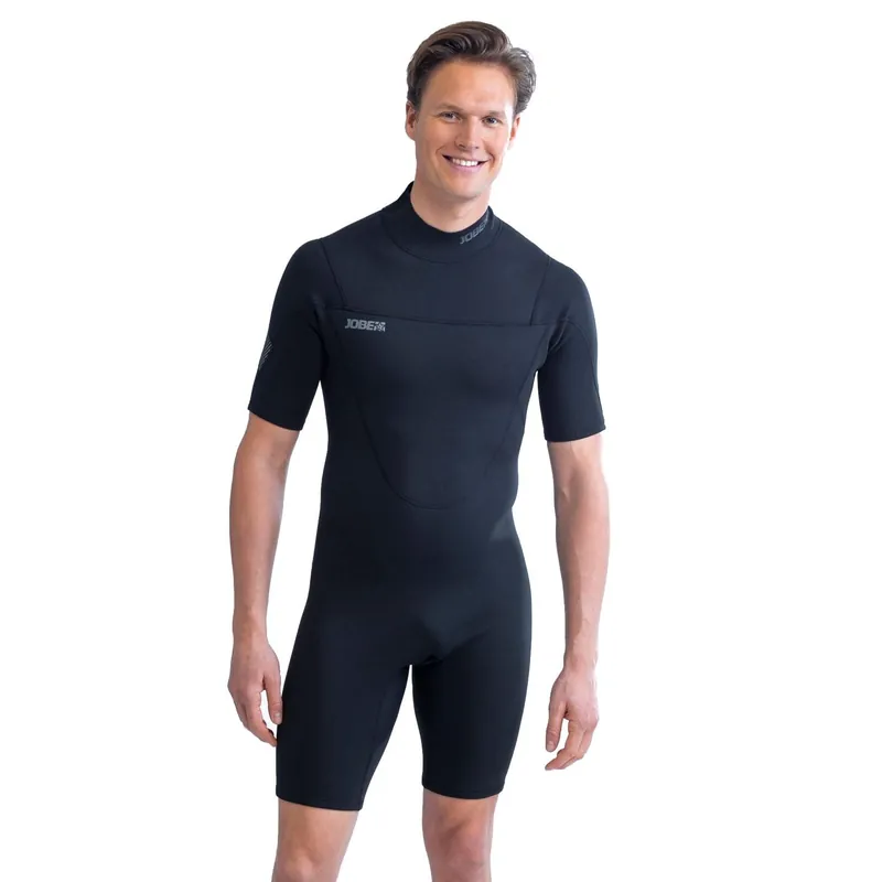 Jobe Atlanta Shorty 2mm Wetsuit Men Black Neoprenanzug Neopren Kiten Surfen - Groesse 2XL (56) Wassersporteuropa Bestseller