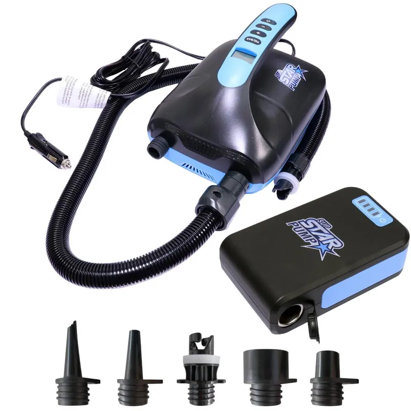 Elektrische SUP-Pumpe mit 5 Adapter Stand Up Paddle Board Schlauchboot mit Akku Powerbank Wassersporteuropa Begrenztes Angebot