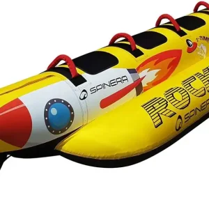 Meistverkauft SPINERA Rocket 4 Personen Banane Tube Wasserring Wasserreifen Towable aufblasbar Wassersporteuropa