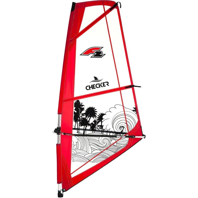 Knallerangebot F2 CHECKER Complete RIGG 4,5 m2 Unisex SUP Sail Segel Surfsegel Windsurfen Wassersporteuropa