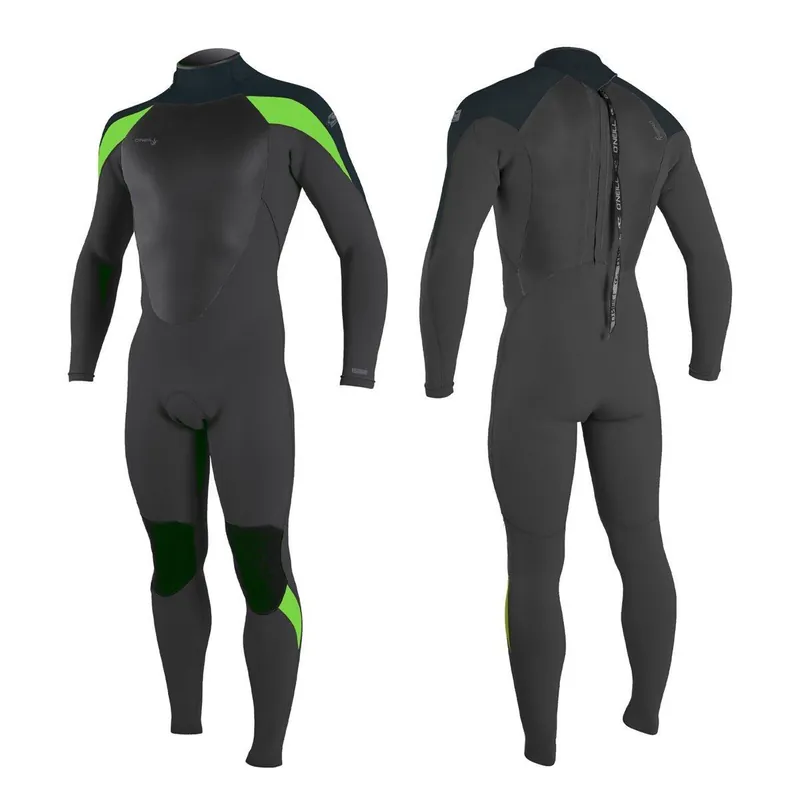 O‘Neill Epic 4/3mm Fullsuit Back Zip Super Stretch Neopren Neoprenanzug Gunmetal - Groesse 54 (XL) Wassersporteuropa Sichere Zahlung