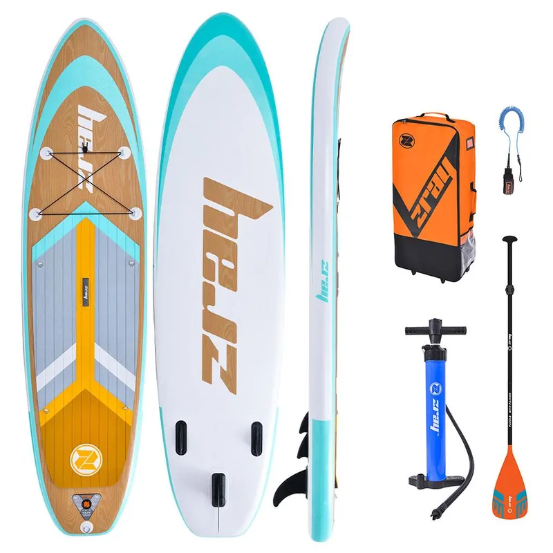 Günstig ZRAY Grain 10‘8 SUP Board Stand Up Paddle aufblasbar Surfboard 325x84x15cm Wassersporteuropa