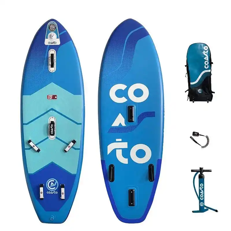COASTO WindSUP MIR 8‘6 Windsurf Board Stand Up Paddle aufblasbar iSUP 260x84cm Wassersporteuropa Neu