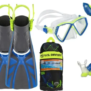 AquaLung REGAL Kinder Schnorchel Set Flossen Schnorchel Flossenset Schnorchelset - Groesse S- 27-31 Wassersporteuropa Schneller Versand