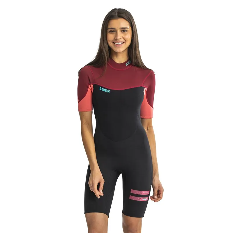 Jobe Sofia Shorty 3/2mm Wetsuit Damen HOT PINK Neoprenanzug Kiten Surfen - Groesse 2XL (44) Wassersporteuropa Schneller Versand