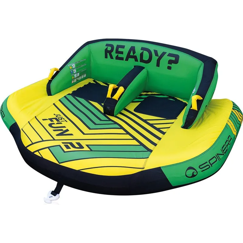 Neu Spinera Just Fun 2P Towable Fun Tube Schleppring Reifen Jetskitube 2 Personen Wassersporteuropa