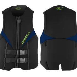 Preisreduziert O‘Neill REACTOR ISO 50N Vest Neoprenweste Prallschutzweste Black Navy - Groesse S Wassersporteuropa