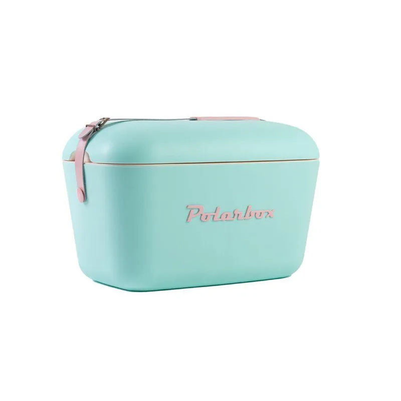 Schneller Versand Polarbox 20L Kühlbox Retro Design Camping Kühltasche Vintage - Farbe Verde/Asa Rosa Wassersporteuropa