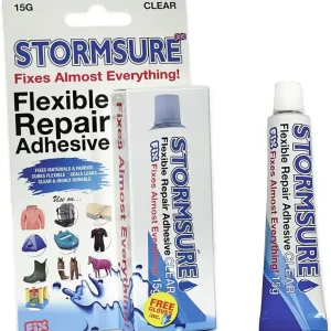 STORMSURE Alleskleber 15g Kleber Gewebekleber wasserdicht Zelte Planen Segel Reparatur Wassersporteuropa Kracherpreis