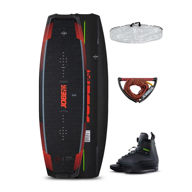 JOBE LOGO 138 Package Wakeboard mit UNIT Wakeboardbindung, Hantel und Tasche Cable Board - Größe 35/39 Wassersporteuropa Neu