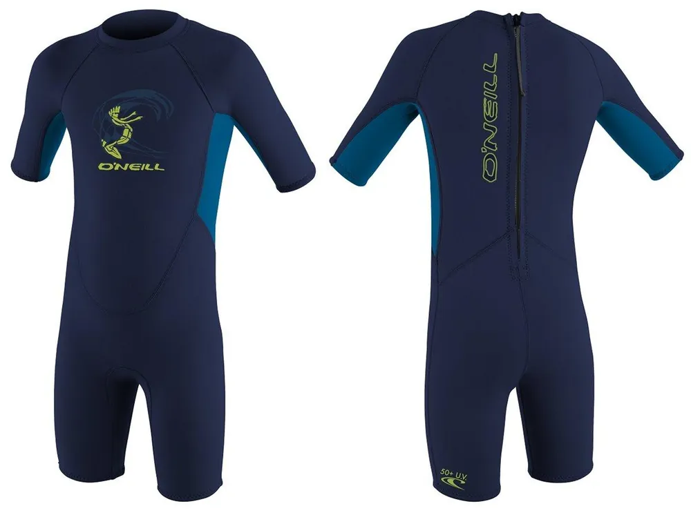 Sonderaktion O‘Neill Shorty Toddler Reactor Spring Kinder Neoprenanzug Schwimmanzug NAVY - Größe 4 (118-126) Wassersporteuropa