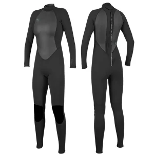 Rabatt O‘NEILL WMS REACTOR-2 3/2 Back Zip Damen FullSuit Spring Neoprenanzug Wetsuit - Groesse 12 (170-175) Wassersporteuropa