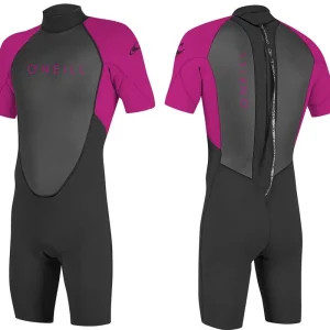 Jetzt Kaufen O‘NEILL YOUTH REACTOR-2 2mm Back Zip Kinder Shorty Neoprenanzug Wetsuit Berry Wassersporteuropa