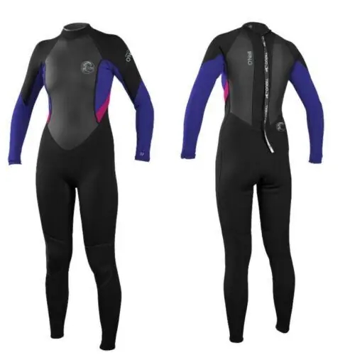 Jetzt Kaufen O‘Neill Fullsuit FULL FLEX BAHIA Neoprenanzug Damen BLK/COBALT/BERRY - Größe 10 Wassersporteuropa