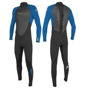 O‘NEILL Youth REACTOR II FullSuit Kinder Neoprenanzug super Stretch Neopren Ocea - Groesse 10 (141-147) Wassersporteuropa Beliebt