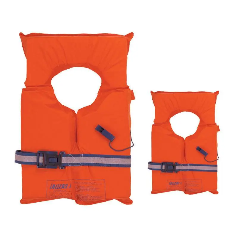 LALIZAS Rettungsweste SOLAS 74 Feststoff Schwimmweste Lifejacket Weste Boot - Groesse Erwachsene > 55 kg Wassersporteuropa Neu
