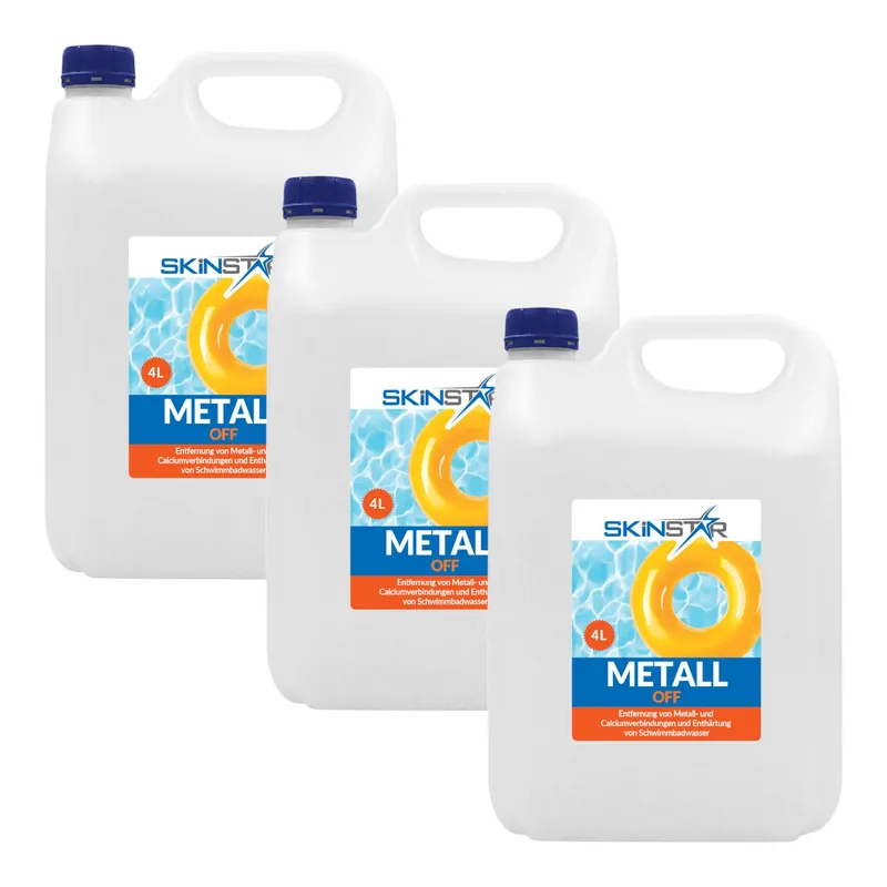 Sichere Zahlung Metall-Ex Pool entfernt Metall Kalkablagerung klares Wasser enthärter Poolwasser - Menge 12 L (EUR 6,92/KG) Wassersporteuropa