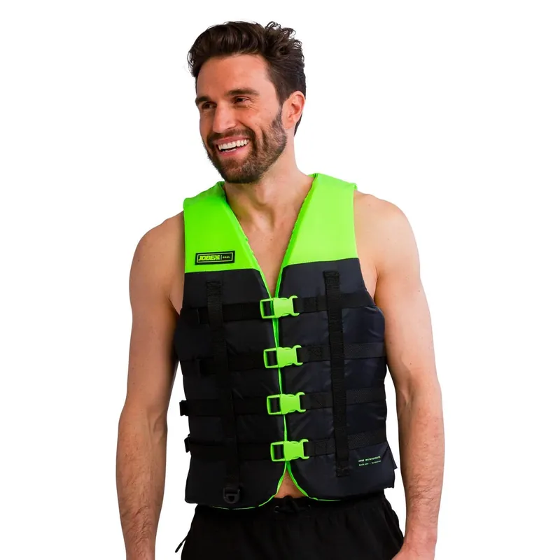 Aktuell Jobe Dual Life Vest Schwimmweste Bootsweste Wasserski Unisex green - Groesse 4XL/5XL Wassersporteuropa