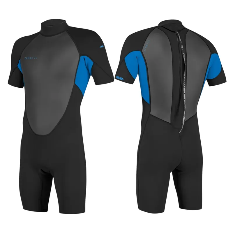 O‘NEILL YOUTH REACTOR-2 2mm Back Zip Kinder Shorty Neoprenanzug Wetsuit Ocean - Groesse 12 (147-155) Wassersporteuropa Echt