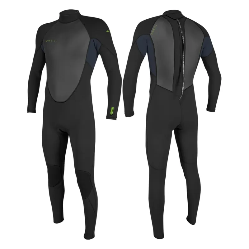 O‘NEILL Youth REACTOR-2 3/2 Back Zip Kinder FullSuit Neoprenanzug Wetsuit Slate Wassersporteuropa Must-Have