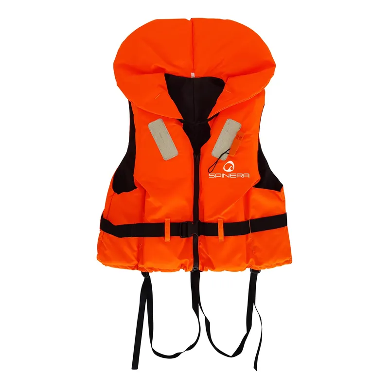 Neu Spinera Superfit Rettungsweste 100N Schwimmweste Nylonweste Regattaweste orange - Groesse 60-70KG M Wassersporteuropa