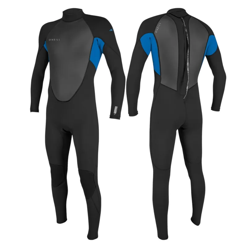 O‘Neill REACTOR-2 Neoprenanzug Herren 3/2mm FullSuit Wetsuit Backzip black/ocean - Groesse XL (54) Wassersporteuropa Billig