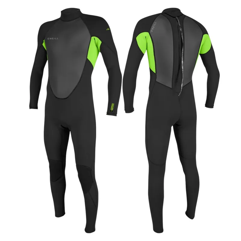 Billig O‘Neill REACTOR-2 Neoprenanzug Herren 3/2mm FullSuit Wetsuit Backzip tide pool Wassersporteuropa