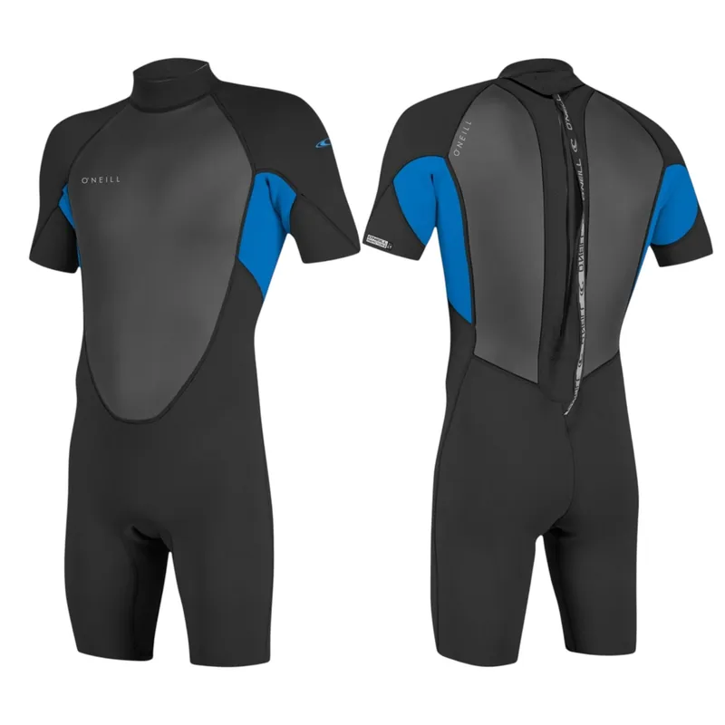 Preisreduziert O‘NEILL REACTOR-2 Neoprenanzug Herren 2mm Shorty Wetsuit Backzip black/ocean - Groesse 2XL (56) Wassersporteuropa
