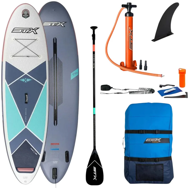 STX Freeride 10.6 SUP Board Set Aufblasbar inkl. Paddel Pumpe Tasche Wassersporteuropa Letzte Chance